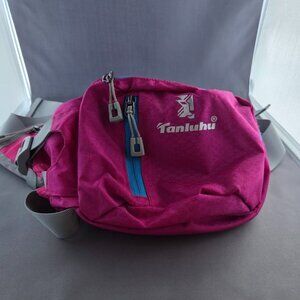 Tanluhu Pink Hiking Waist Pack | Adjustable Belt Bag